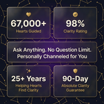 Ask anything, no question limit, personally channeled for you